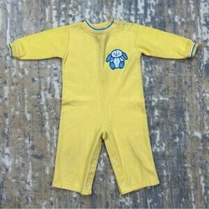 Vintage Health-tex Yellow infant Romper size 18 months